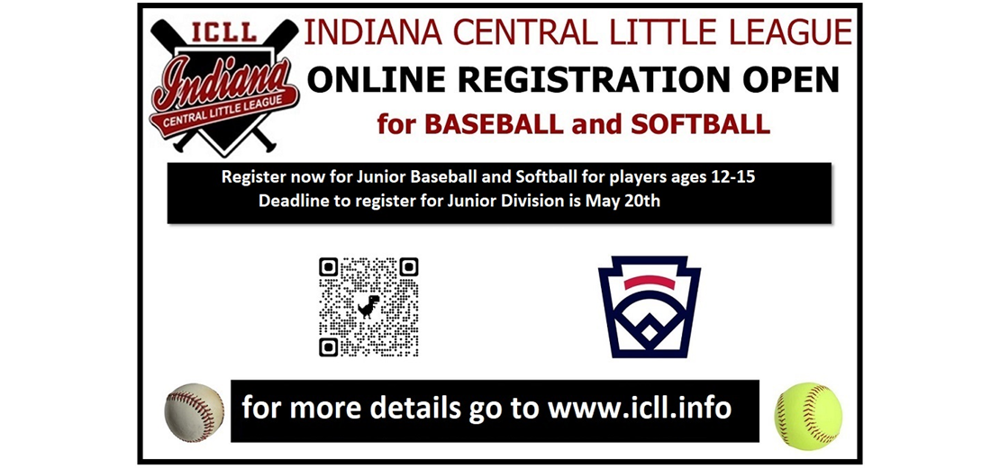 Register Now for Junior Baseball and Softball