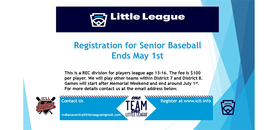Register Now for the 2025 Season